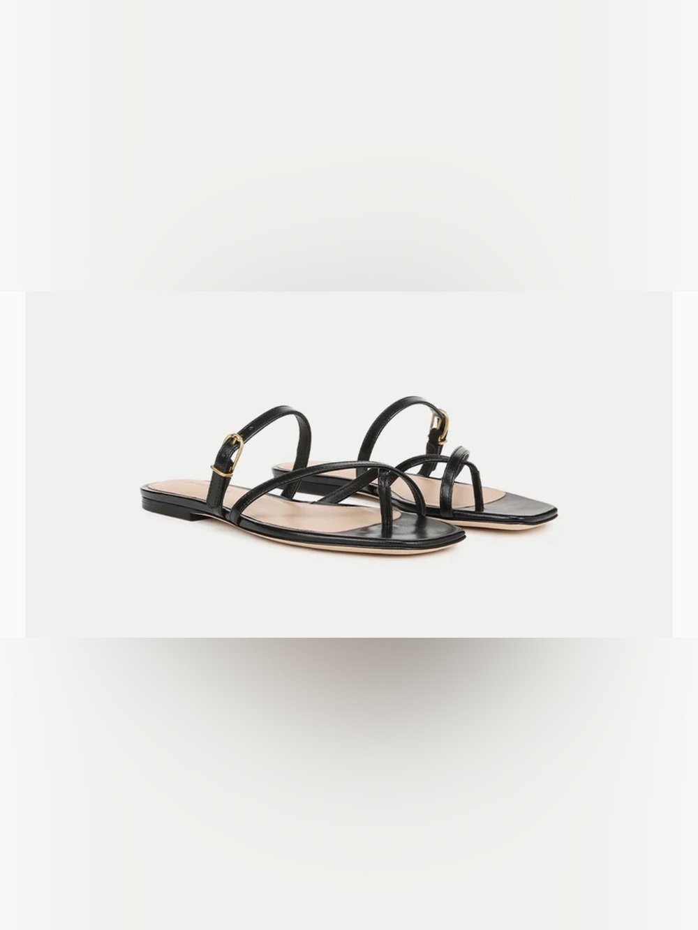 Veronica Beard Marthe Slide Flat Sandals - Picture 2 of 6